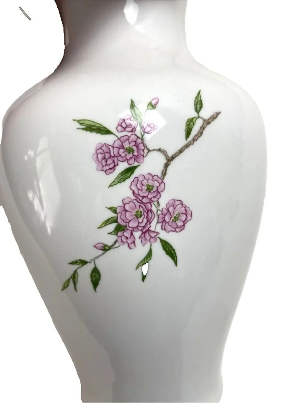 Edward Marshall Boehm Studios Bone China Tranquility Vase Happiness Forever VTG